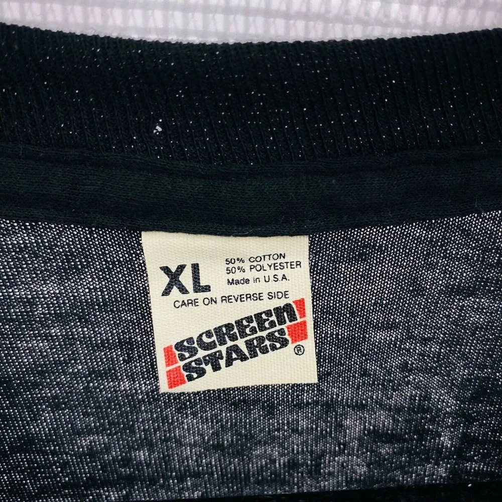 U.S. ARMY 66Th Division T-shirt Vintage L Black - Picture 4 of 4